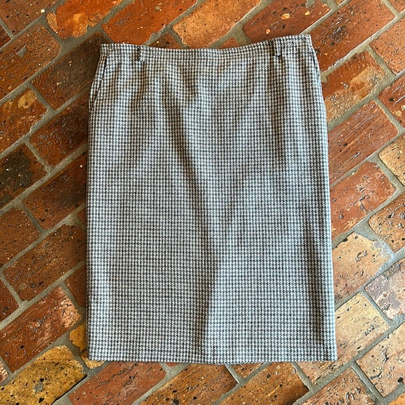 Alfred Dunner vintage wool blend skirt sz12 - Picture 2 of 11
